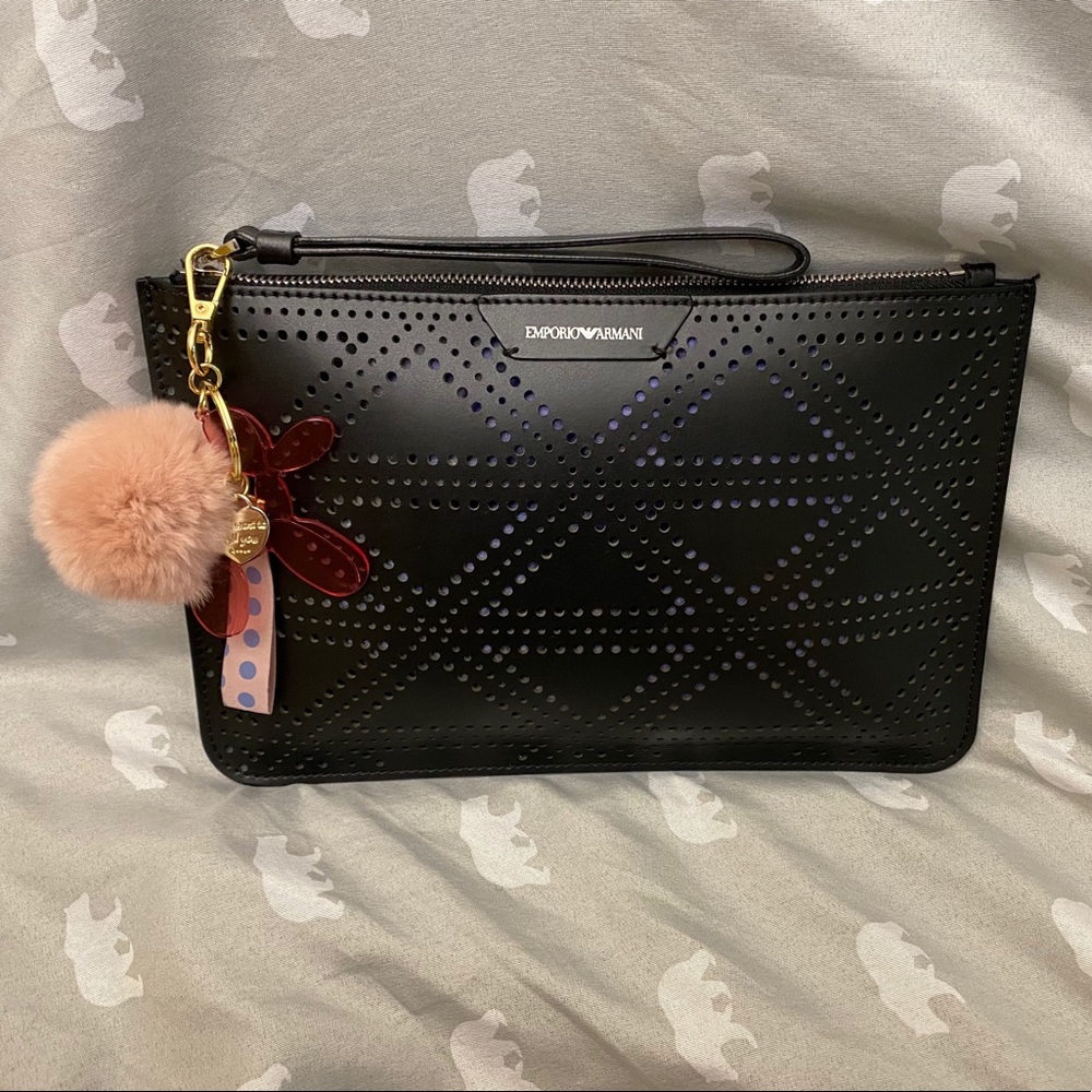 Poodle bag charm/keychain